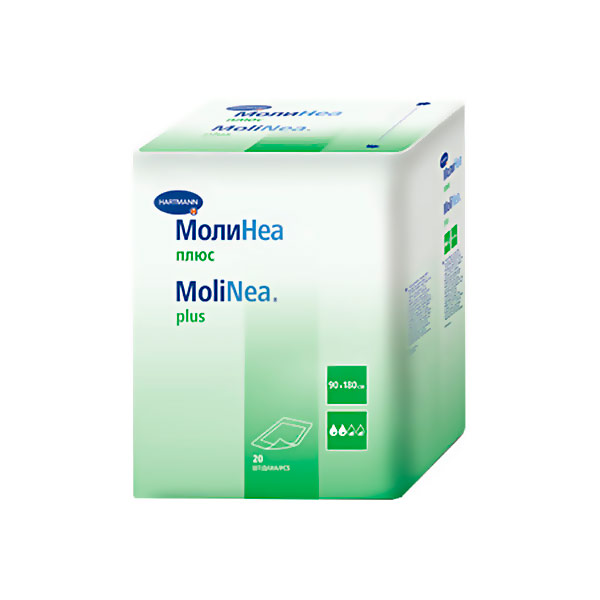 Пеленки впитывающие одноразовые Molinea 180х90 20 шт.